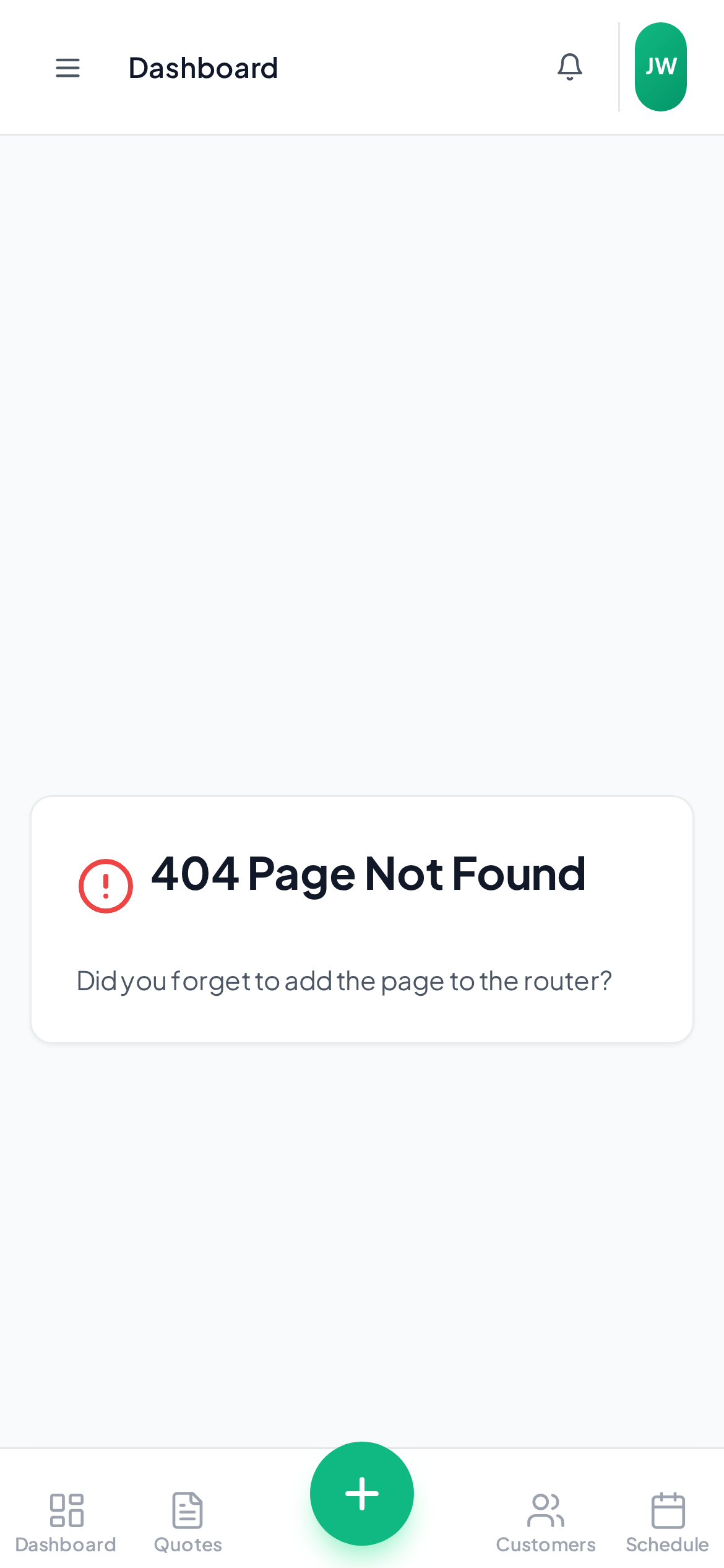 YardQuoter mailer campaign interface with customer targeting